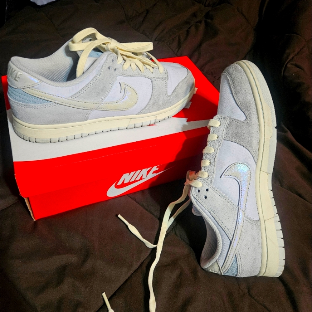 RARE Nike Dunk Low SE 'Gone Fishing'- Chinook Salmon Mens 8